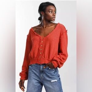 NWT - Free People Golden Road Cardi - XS